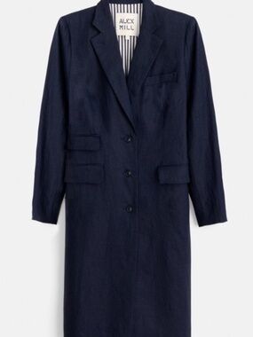 Alex Mill Linen Garcons Trench Coat NWT